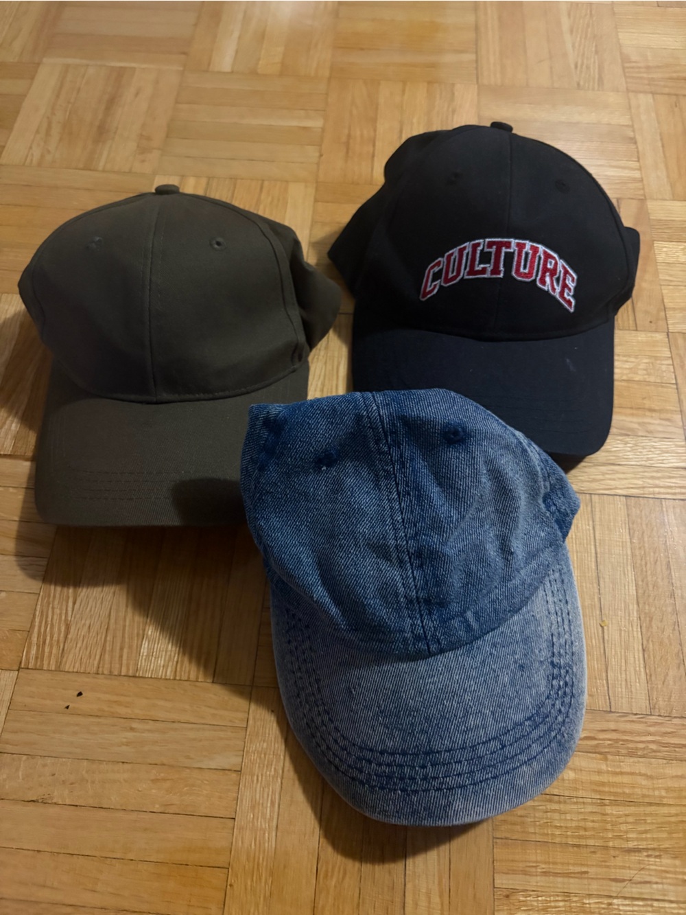 Unbranded Men's Blue Denim Baseball Cap - Casual Everyday Hat